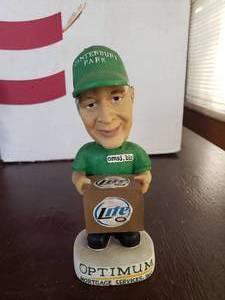 lot 65 image: Wally the Beerman Bobblehead