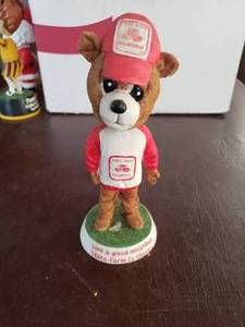 lot 66 image: State Farm Insurance Bear Bobblehead