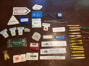 lot 83 image: Advertising Promotional Items Including Vintage Pencils