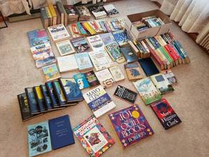 lot 92 image: Huge Lot of Misc. Books