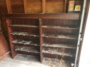 lot 112 image: Wooden Bookshelf