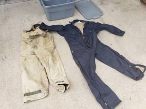 lot 124 image: Coveralls, Overalls and Tote