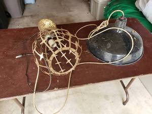 lot 148 image: Pair of Vintage Lights