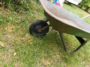 lot 204 image: Vintage Wheel Barrow