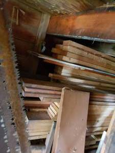 lot 223 image: Large Pile of Wood for Projects