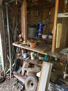 lot 232 image: All Items Pictured in this Corner - Shingles NOT Included