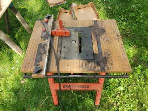 lot 158 image: Hirsh Saw Table