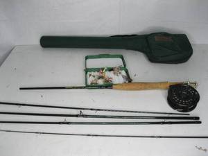 Cabelas Fly-Fishing Reel & Rod with case