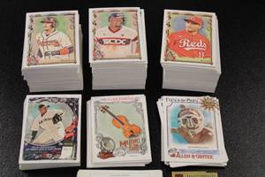 lot 61 image: 2023 Topps Allen & Ginter Set Builder Lot  350 Cards
