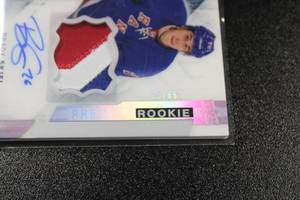 lot 71 image: Minnesota Native & Gopher 2015-16 Upper Deck Rookie Patch Autograph Brady Skjei 1565  Only 65 Exist