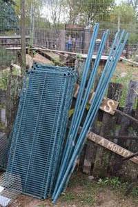 lot 1128 image: Lot of (2) NFS Metal Shelving Units