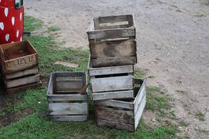 lot 959 image: Lot of (4) Wooden Crates
