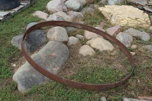 lot 1153 image: 2 - Vintage 52 Wagon Wheel Rim