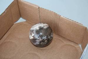 lot 1981 image: Marble Sphere 2-12