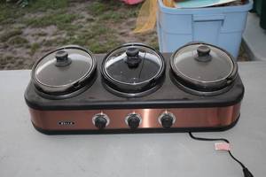 lot 1991 image: Bella Triple Warmer (Never Used)