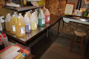 lot 953 image: NFS Stainless Steel Prep Table 1-shelf