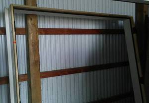 lot 5 image: Double French Door Frame No Molding.