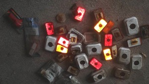 lot 207 image: Clearence Lights for Truck Box.