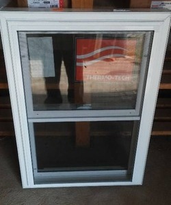 lot 238 image: Thermo-Tech Double Hung Window,