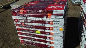 lot 117 image: GAF Timberline Natural Shadow Shingles (60 Bundles). Charcoal Color.