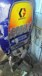 lot 135 image: Graco Spray Machine System - Gas,  in Black Metal Box.