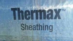 lot 147 image: Thermax 8 X 4 Dow insulation Sheathing.
