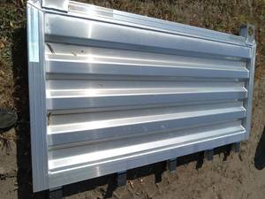 lot 114 image: Sturdy Lite Back Window Protector For Semi Trucks. 96 x 54