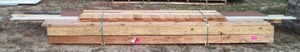 lot 166 image: 6x6x 12 foot timbers and more