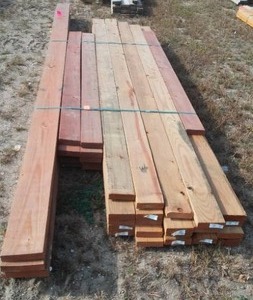 lot 174 image: Copper Azole Pressure Treated Wood.