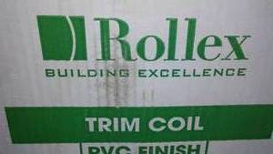 lot 269 image: Rollex Trim Coil PVC Finish.