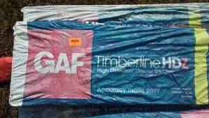 lot 180 image: GAF Timberline High-Definition Shingles (3 Bundles)..