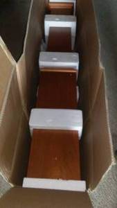 lot 471 image: Fixed Base Box Newel Post by Fitts