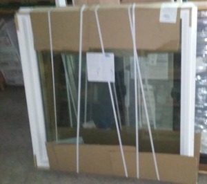 lot 438 image: Vector Fixed Glass Window.  47.5 in. W x 47.5 in. T