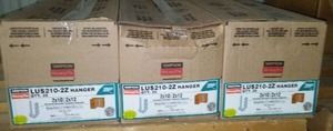 lot 293 image: Simpson joist Hangers -3 boxes