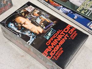 Lot of (1 Box) Official T2 Terminator Judgement Day Collectors Cards