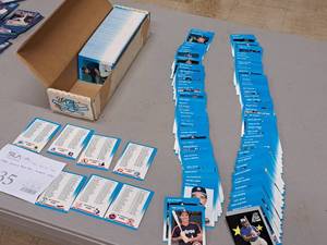 Lot of (1 Box) 1986 Donruss Baseball Collectors Cards
