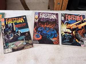 Lot of (3) Comic Books - Firestorm