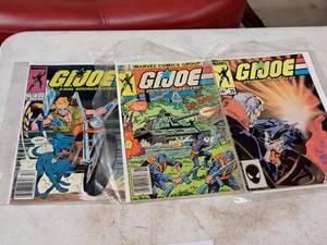 Lot of (3) Comic Books - G. I. Joe