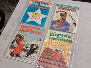 Lot of (4) Comic Books - Dennis The Menace - #140, #113, #155, #146