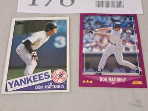 Lot of (3) Wade Boggs Red Sox 3B Baseball Collectors Cards