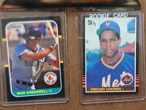 Lot of (2) Donruss Baseball Collectors Cards (in a sleeve)