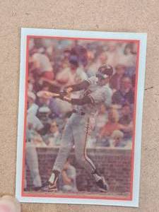 1987 Will Clark #22 Giants 1B Sportflics Baseball Collectors Card