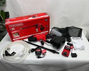 lot 177 image: Craftsman V20 Cordless Pressure Washer
