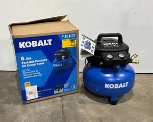 lot 187 image: Kobalt Portable Air Compressor