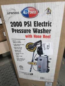 All Power 2000 PSI Electric Pressur...