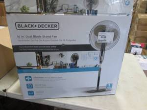 BLACKDECKER 16 Dual-Blade Pedesta...