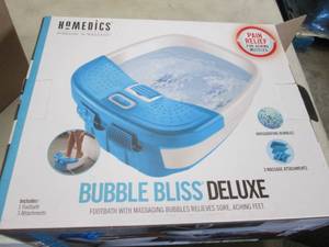 Homedics Bubble Bliss Foot Bubbler ...