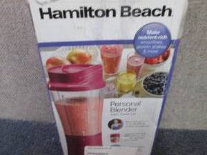 Hamilton Beach Single-Serve Blender...
