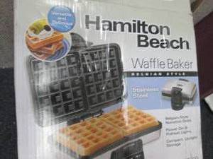 Hamilton Beach Belgian Style Waffle...