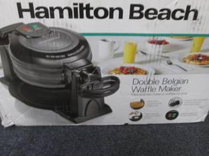 Hamilton Beach Double Belgian Waffl...